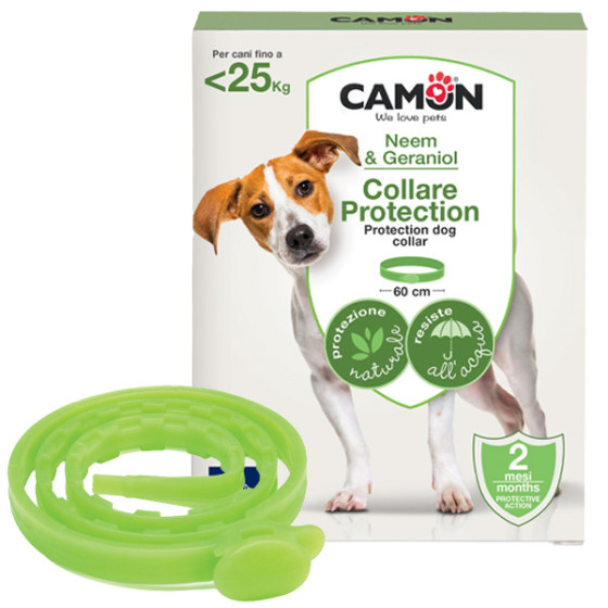 CAMON Natürliches Hundehalsband mit Neemöl 60 cm. - 