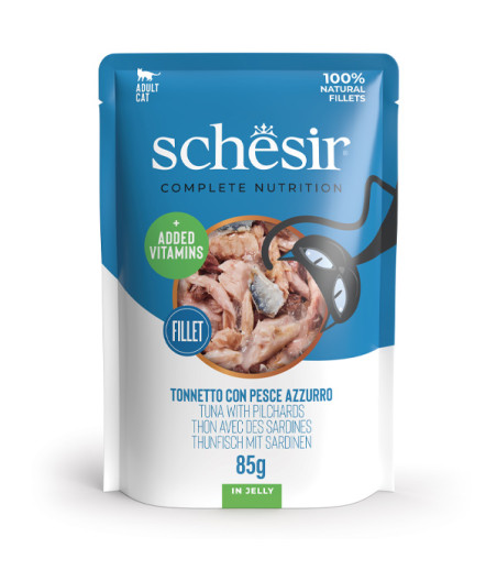 SCHESIR with Blue Fish in Jelly 85 gr. -