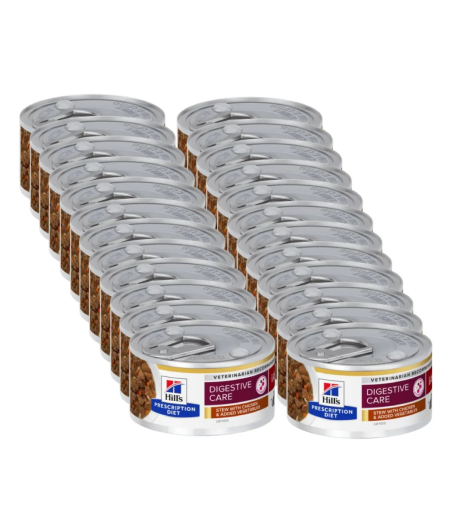 Hill's - Gatto i/d Digestive Care Spezzatino Pollo 24 X 82 Gr. - 