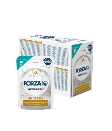 Forza10 Gatto Urinary Actiwet Pesce (12 bustine da 80g) -