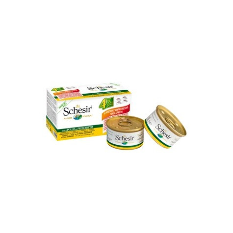 SCHESIR Chicken Fillets with Ham in Jelly 4x85 g.