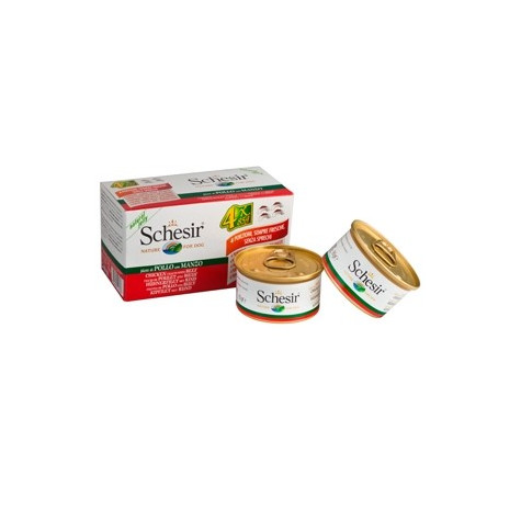 SCHESIR Chicken Fillets with Beef in Jelly 4x85 g.