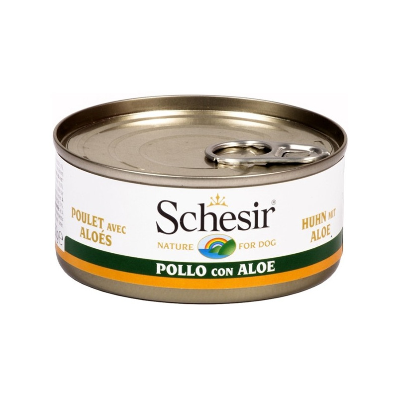 SCHESIR Filetti di Pollo con Aloe in Gelatina 150 gr.