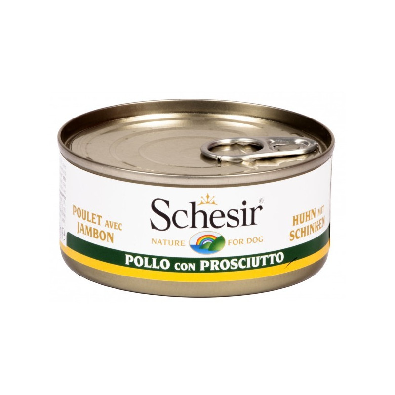 SCHESIR Filetti di Pollo con Prosciutto in Gelatina 150 gr.
