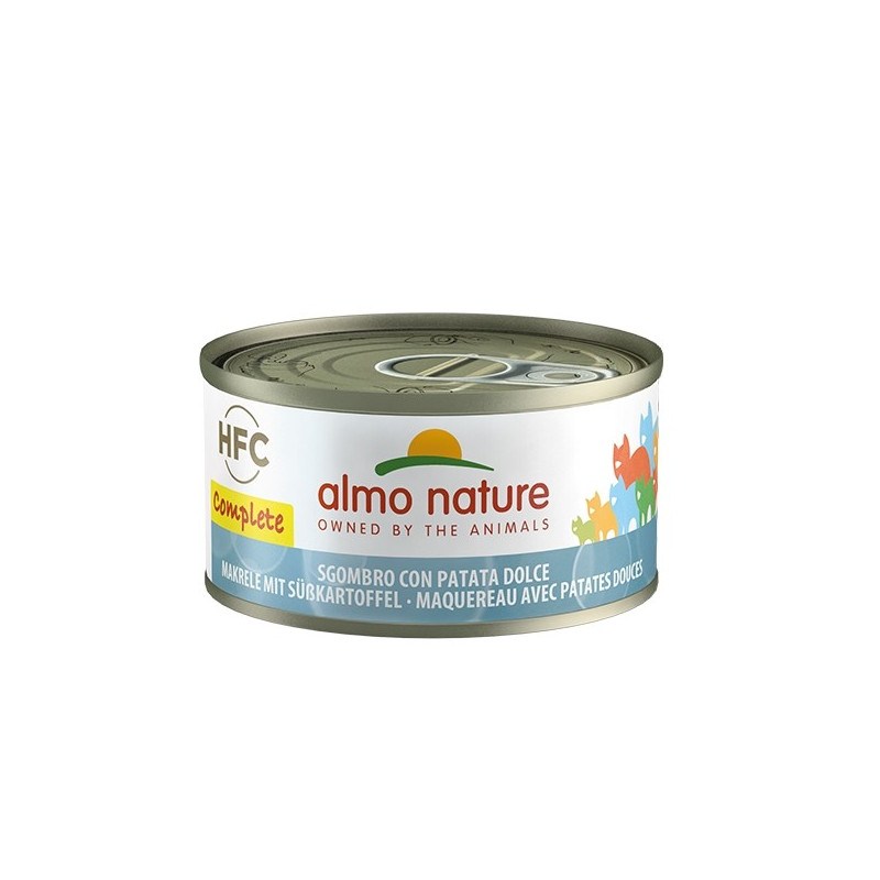 Almo Nature Gatto HFC Komplett Makrele mit Süßkartoffel gr.70