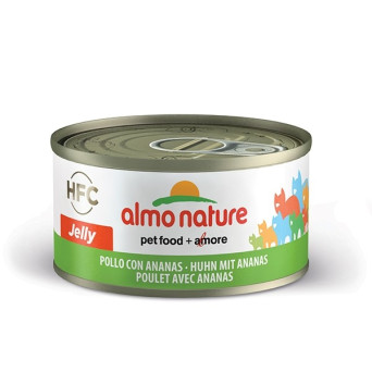 Almo Nature Gatto HFC Jelly Chicken with Pineapple gr. 70 X 6 cans