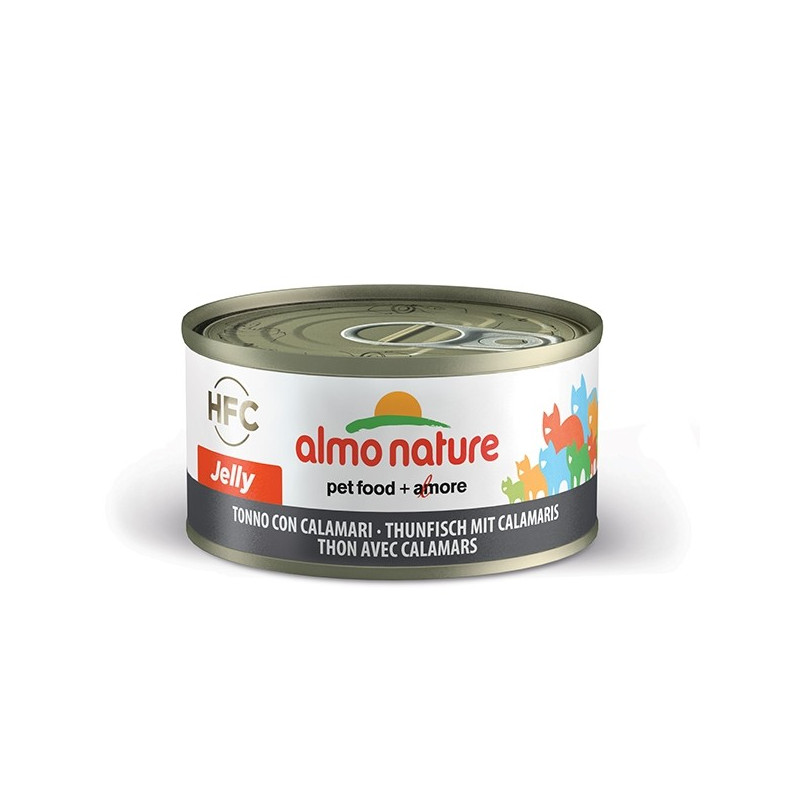 Almo Nature Gatto HFC Jelly Thunfisch mit Tintenfisch gr. 70