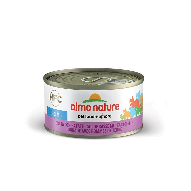 Almo Nature Gatto HFC Light Orata con Patate gr.70
