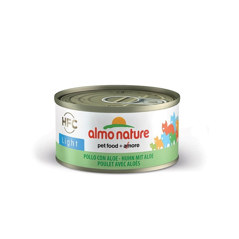 Almo Nature Gatto HFC Light Pollo con Aloe gr.70
