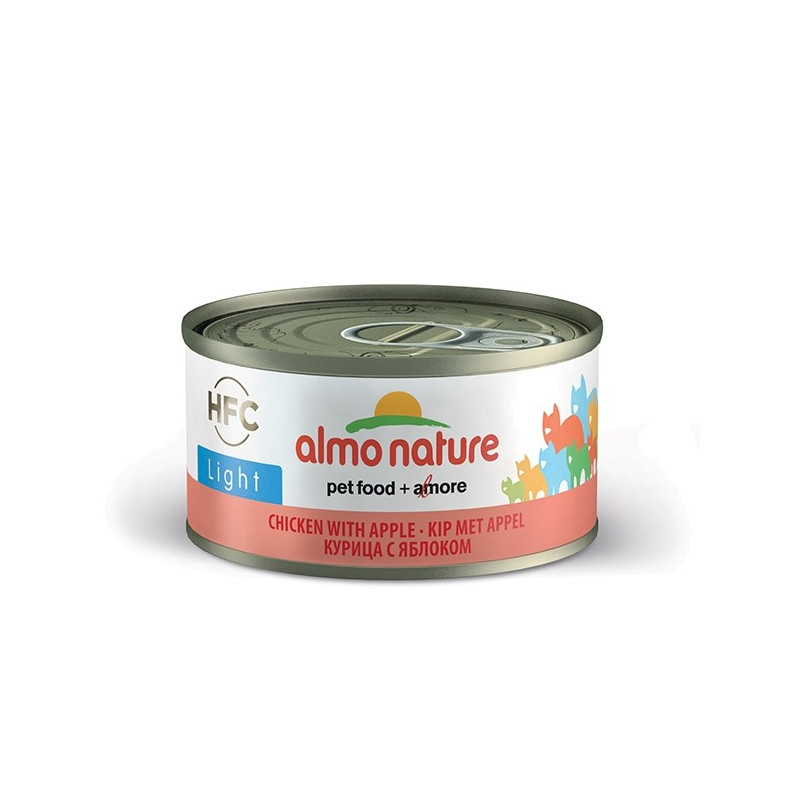 Almo Nature Gatto HFC Natural Light Huhn mit Apfel gr. 70