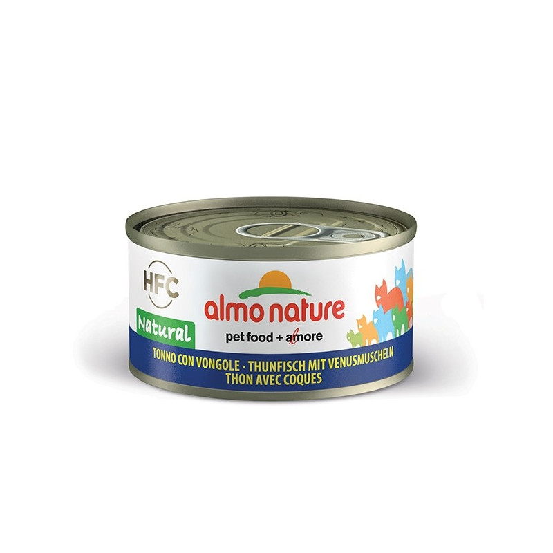 Almo Nature Gatto HFC Natural Tonno con Vongole gr.70