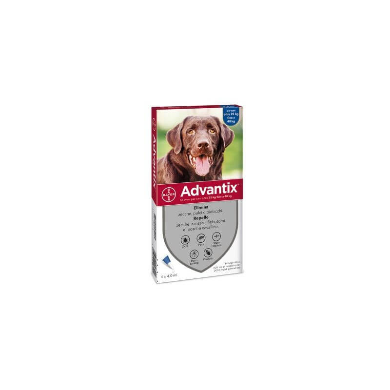 Advantix Spot-On für Hunde 25-40 kg