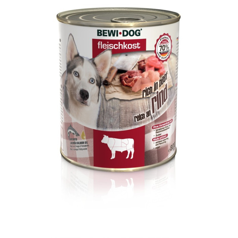 Bewi Dog ricco di manzo 800 gr.