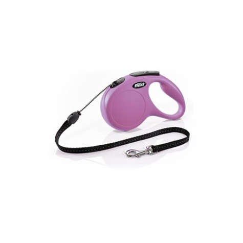 FLEXI New Classic Pink Leash mit Seil Größe xs