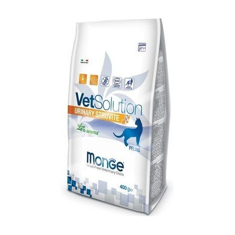 MONGE VETSOLUTION CAT URINARY STRUVITE 400 gr.