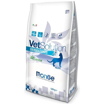 MONGE VETSOLUTION CAT DERMATOSE 1,5 KG
