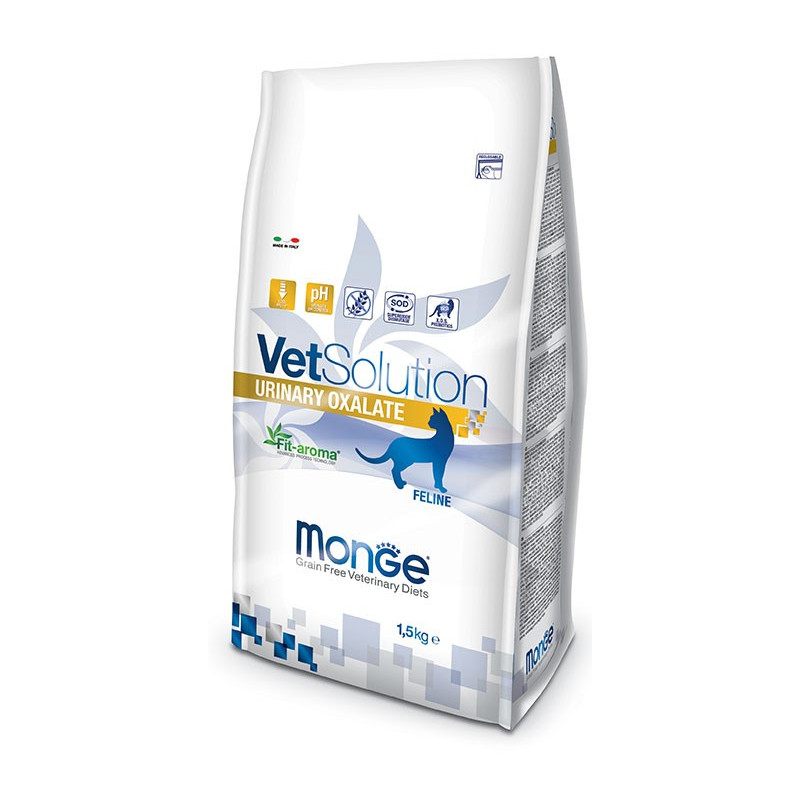 MONGE VETSOLUTION GATTO URINARY OXALATE  KG 1,5