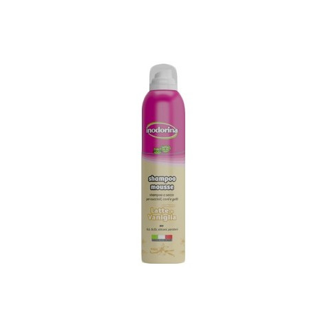 INODORINA SHAMPOO MOUSSE LATTE&VANIGLIA  300 ml. - 