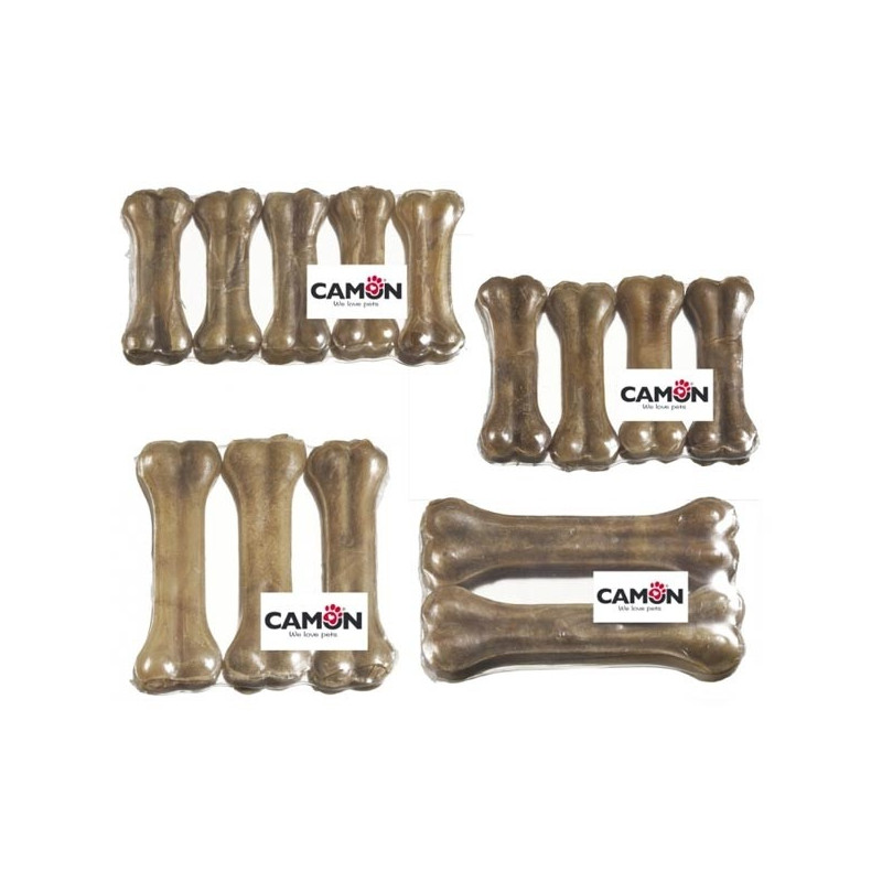 CAMON Dog Bone in Cowhide Cm 15
