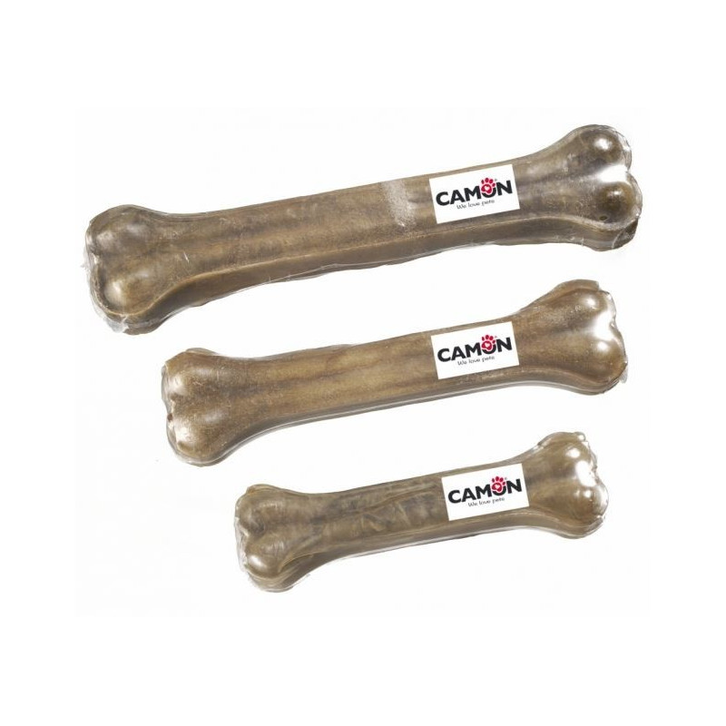 CAMON Cane Osso in Pelle Bovina Cm 25