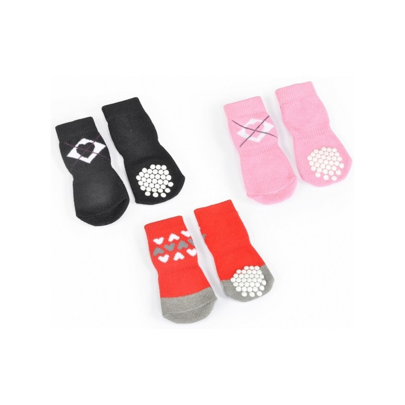 CAMON Socken für Hunde Größe XXL 4-tlg.