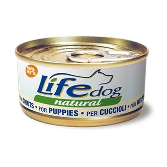 LIFE DOG NATURAL PUPPY 6 cans of 170 gr.