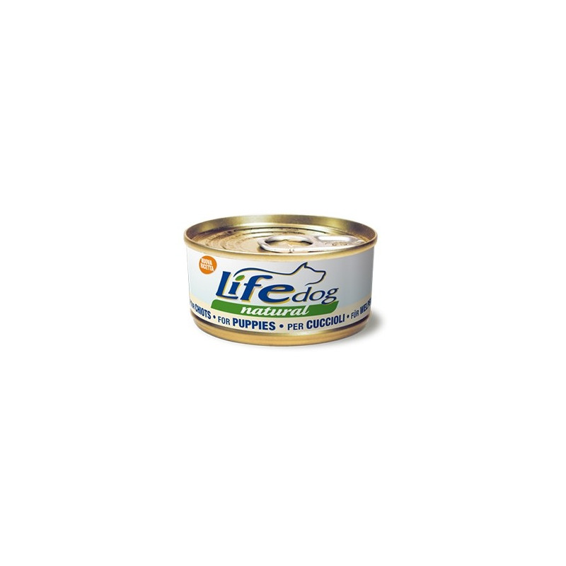 LIFE DOG NATURAL PUPPY 6 cans of 170 gr. LIFE DOG NATURAL PUPPY 6 cans of 170 gr.