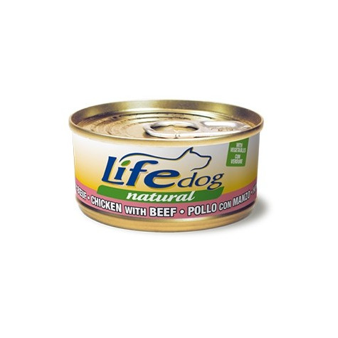 LIFE PET CARE Natural Life Dog Chicken with Beef and Vegetables 170 gr.