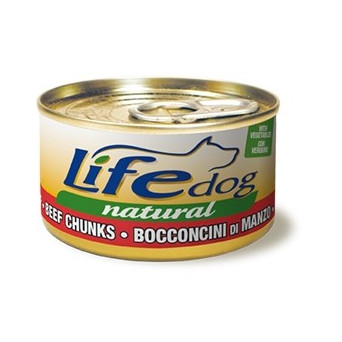 LIFE PET CARE Natural Life Dog Chunks of Beef 90 gr.
