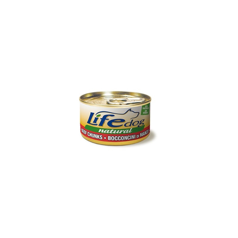LIFE PET CARE Life Dog Naturale Bocconcini di Manzo 90 gr.