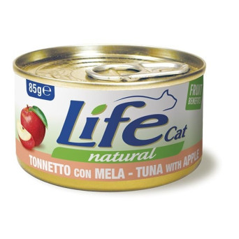 LIFE CAT NATÜRLICHER THUNFISCH APFEL 85 gr.