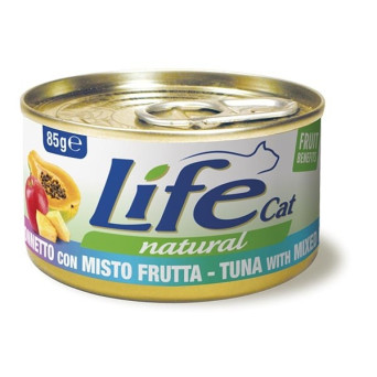 LIFE CAT NATURAL TUNA MIX FRUIT 85 gr.