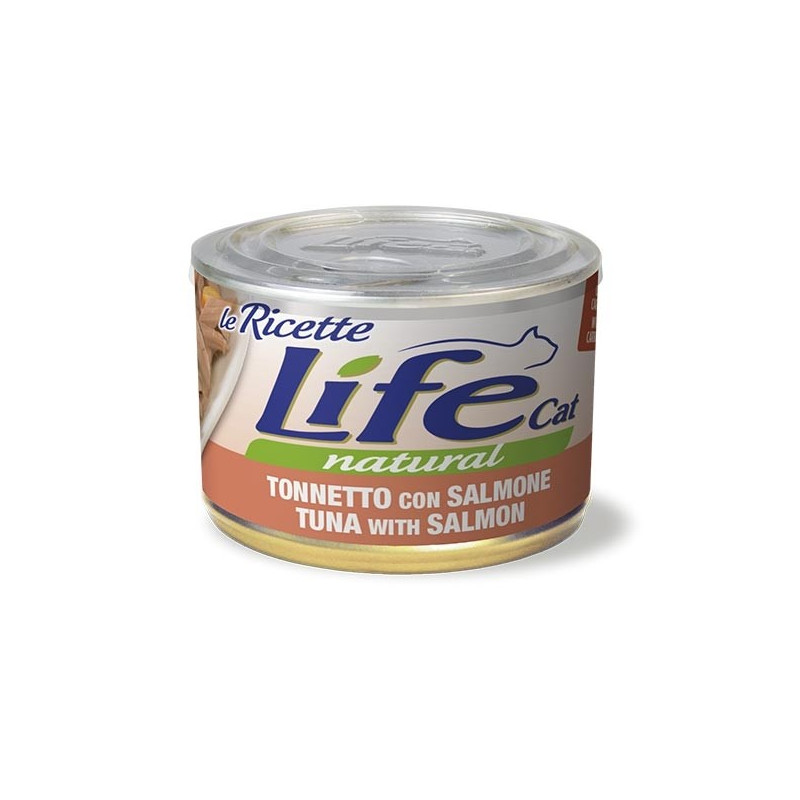 LIFE RECIPES CAT TUNA SALMON CARROTS 150 gr.