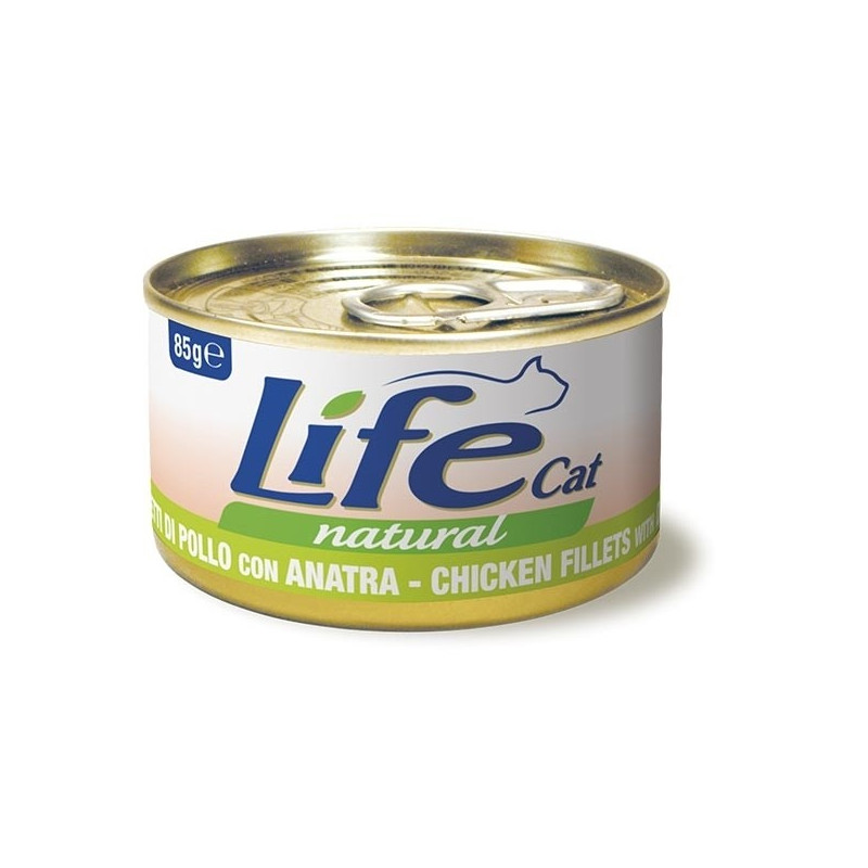 LIFE GATTO NATURAL POLLO ANATRA 85 gr.