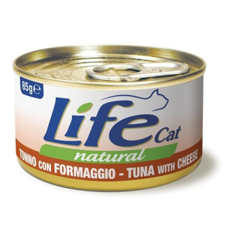 LIFE CAT NATURAL TUNA CHEESE 85 gr.