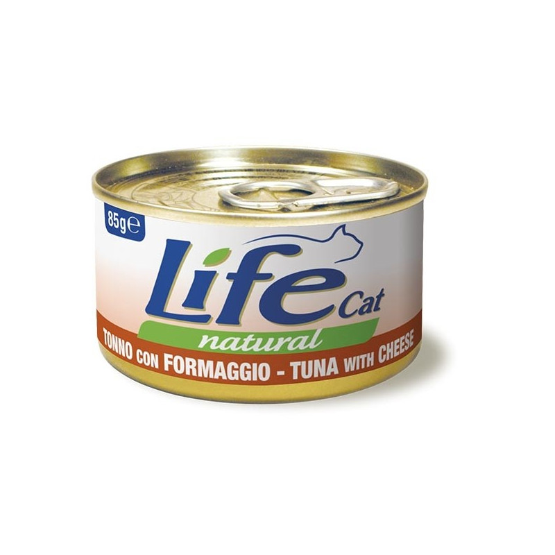 LIFE CAT NATURAL TUNA CHEESE 85 gr.
