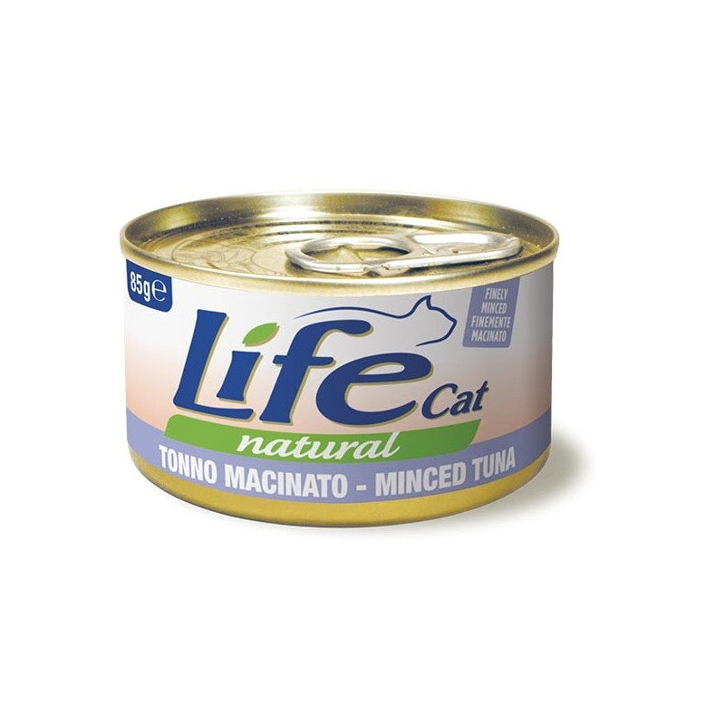 LIFE GATTO NATURAL GROUND TUNA 85 gr.