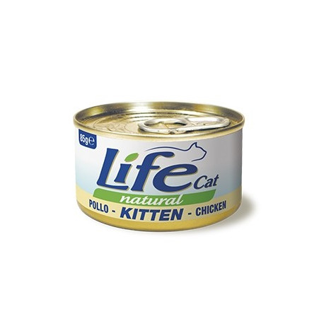 LIFE CAT NATURAL KITTEN HUHN 85 gr.