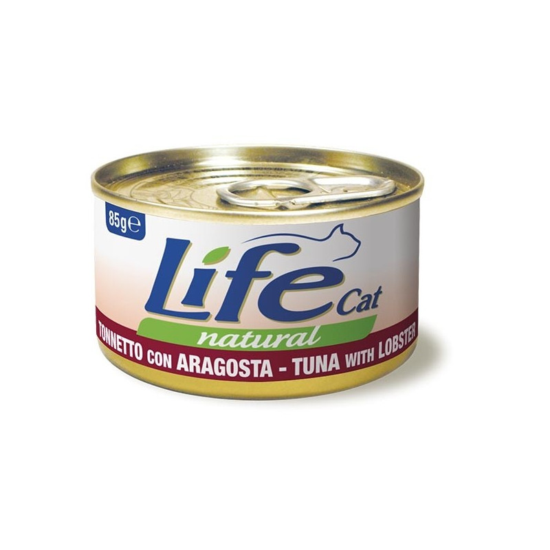 LIFE CAT NATÜRLICHER HUMMER THUNFISCH 85 gr.
