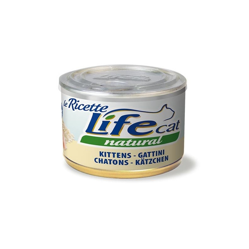 LIFE RICETTE GATTO KITTEN POLLO 150 gr.