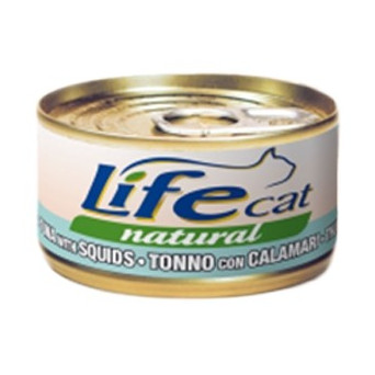 LIFE CAT TUNA RICE SQUID 170 gr.