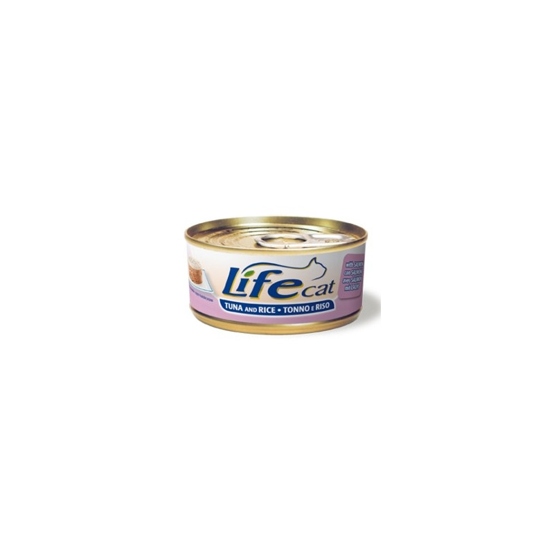 LIFE GATTO TONNO RISO SALMONE 170 gr.