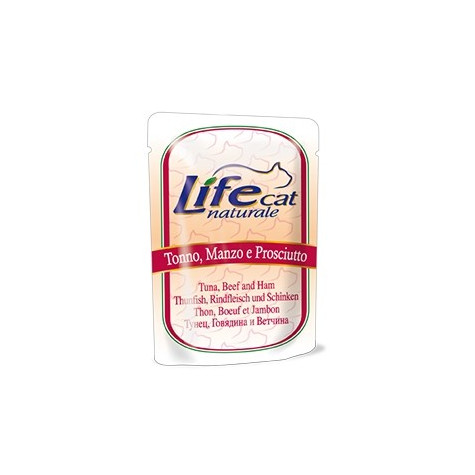 LIFE CAT TUNA BEEF HAM 70 gr.