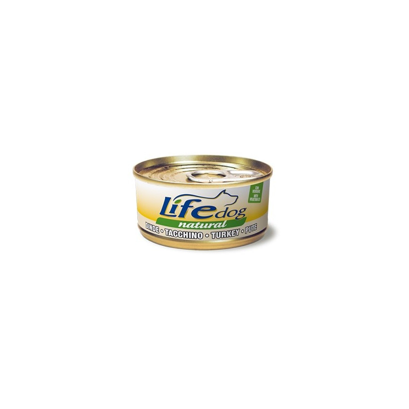 LIFE PET CARE Life Dog Naturale Tacchino e Verdure 170 gr.