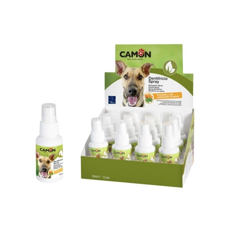 CAMON Cane Gatto Dentifricio Spray 50 ML.