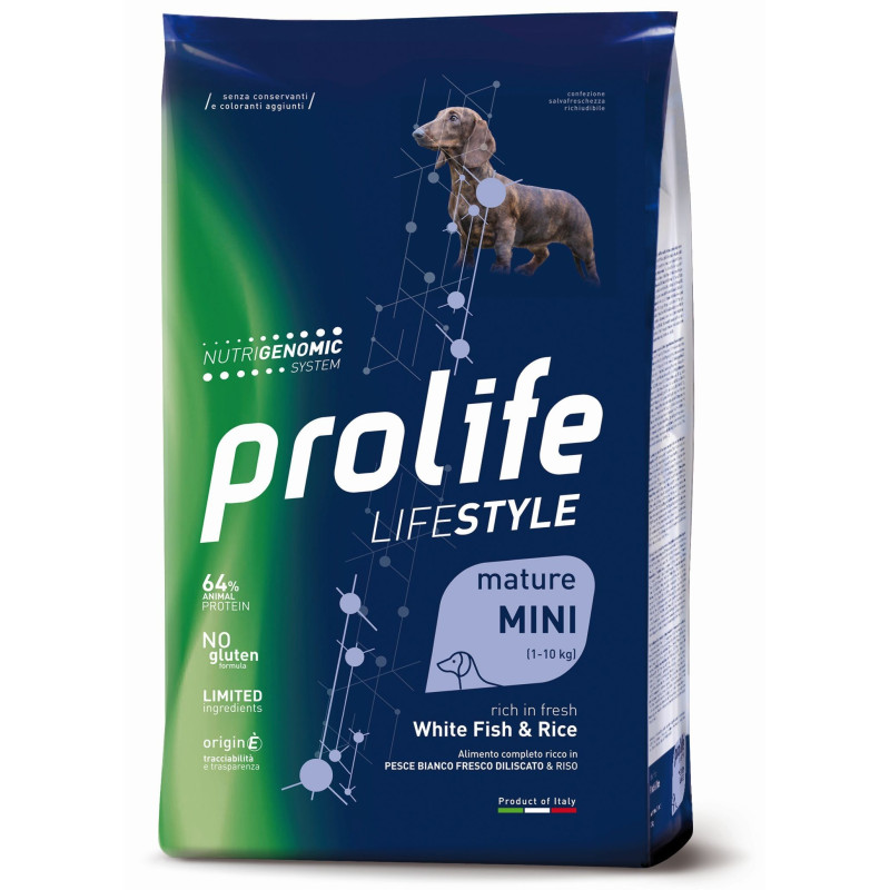 Prolife Cane Life Style Mature White Fish & Rice - Mini 2kg