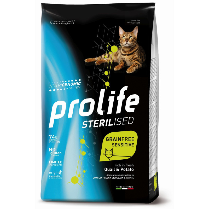 Prolife Cat Sterilized Grain Free Adult Seezunge Fischkartoffeln 1,5 kg Prolife Cat Sterilized Grain Free Adult Seezunge Fischkartoffeln 1,5 kg