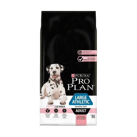 PURINA DOG ADULT LARGE ATHLETIC DERMA SALMON Kg. 14
