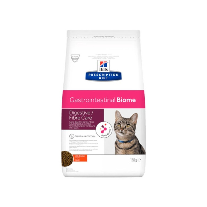 Hill's - Prescription Diet Gatto Gastrointestinal Biome con Pollo 1.5 Kg.