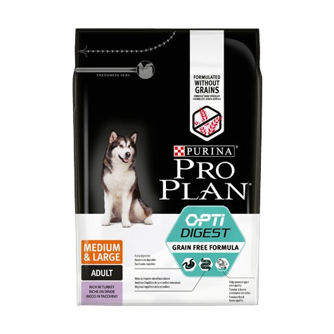 PURINA DOG ADULT MEDIUM & LARGE Grain Free DIGEST CHICKEN GR. 2.5